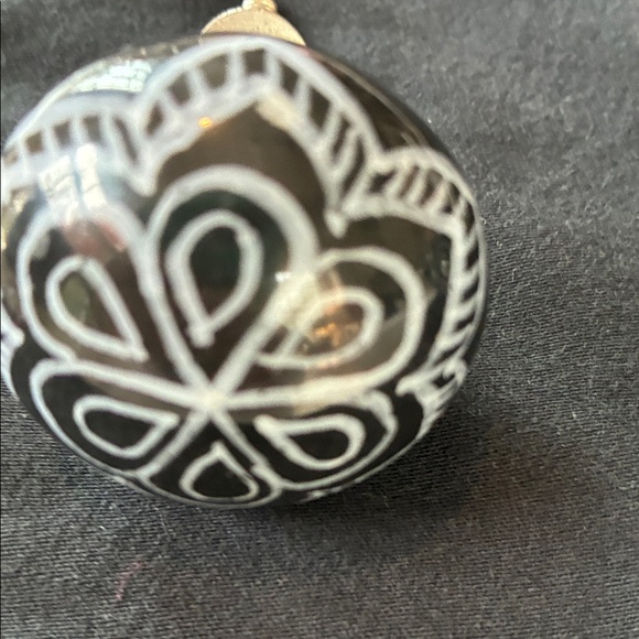 Anthropologie Black and White Decorative Knobs - 3 - Picture 2 of 3